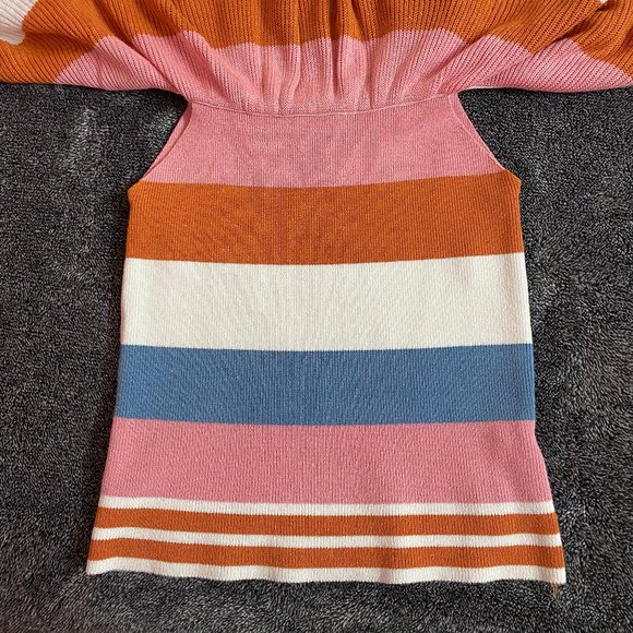 Off shoulder Ruffle trim Knit top, Small,Forever21 - Picture 3 of 5